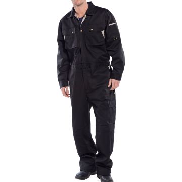 Premium Overall, Maat 44, Zwart