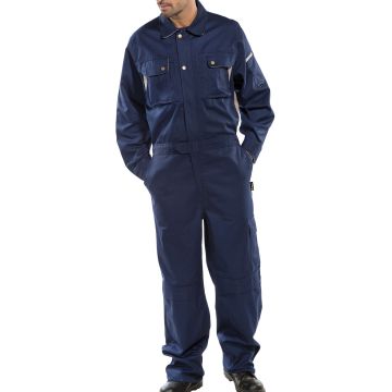 Premium Overall, Maat 52, Navy Blauw