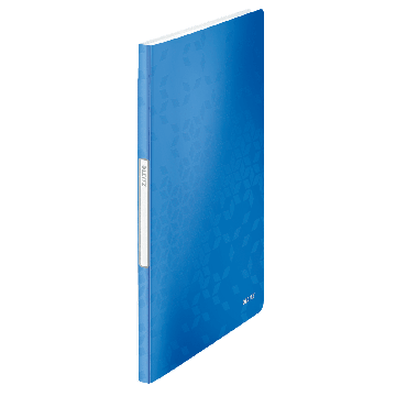 Showalbum Leitz A4 20t metalic blauw