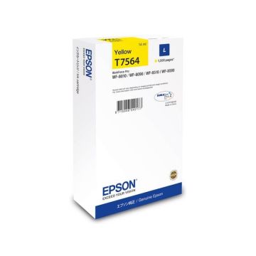 T7564 Inktcartridge Geel