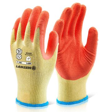 Multifunctionele Handschoenen, Latex, Oranje, Large