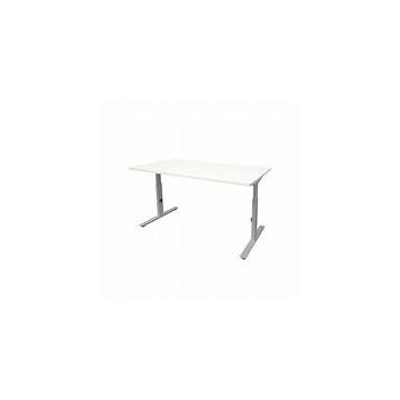 Linesto Plus Verstelbaar Bureau, 180 x 80 cm, Halifax, Wit