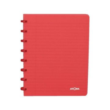 Schrift A5 Trendy ruit rood