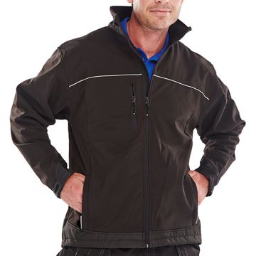 Softshell Jas, Maat S, Zwart