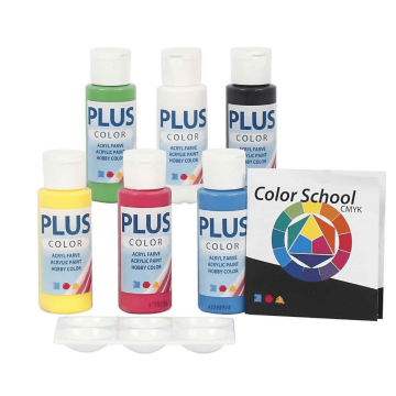 Acrylverf Plus Color pr. kl./ds6x60ml