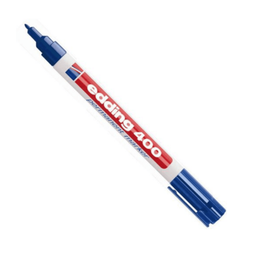 400 Permanent Marker 1mm Blauw