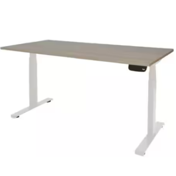 Electro II Plus Zit-Sta Bureau, 140 x 80 cm, Halifax, Wit