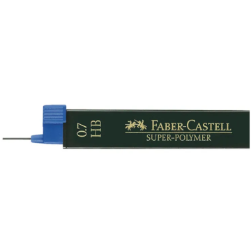 Potloodstift Faber-Castell 0,7mm 2H/pk12