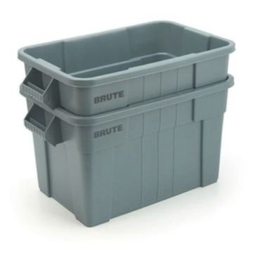 Brute Tote Opbergbox, polyethyleen, 53 liter, grijs