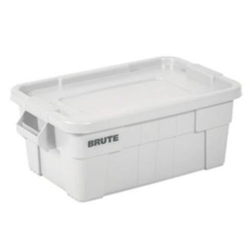 Brute Tote Opbergbox, polyethyleen, 53 liter, wit