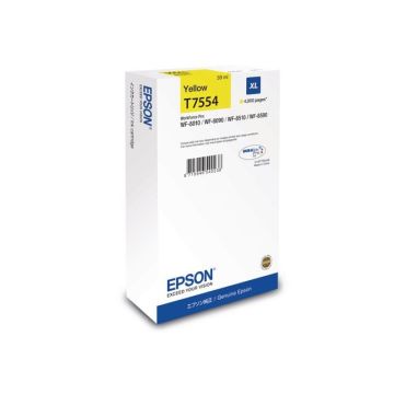 T7554 Inktcartridge Hoog Capaciteit Geel