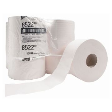 Performance Mini Jumbo Toiletpapier, 2-laags, 473 vel, Wit