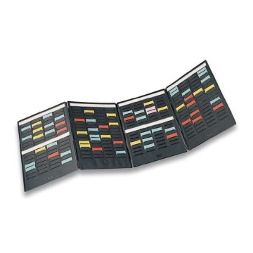 Miniplanner 2 panelen, 136 kaartjes