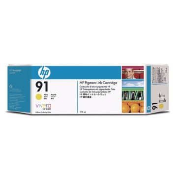 91 Inktcartridge Geel