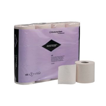 Toiletpapier, 1 laag, 400 vel