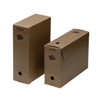 Jumbo Box Archiefdoos 255 x 115 x 370 mm Bruin