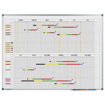 PREMIUM Jaarplanner, 6 maanden, 900 x 120 mm