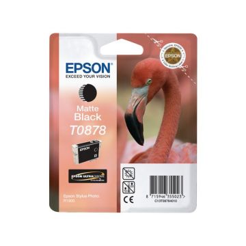 T0878 Inktcartridge Zwart