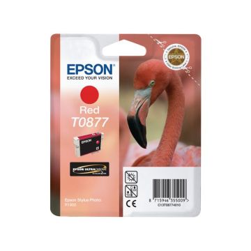 T0877 Inktcartridge Hoog Capaciteit, Rood