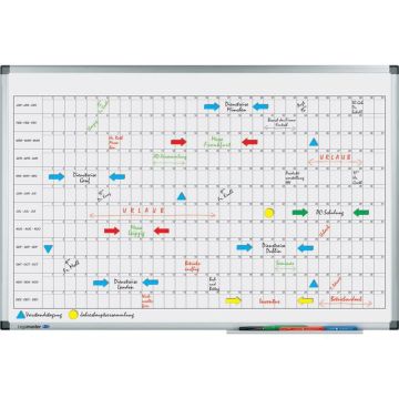 PREMIUM Jaarplanner, Horizontaal, 900 x 600 mm