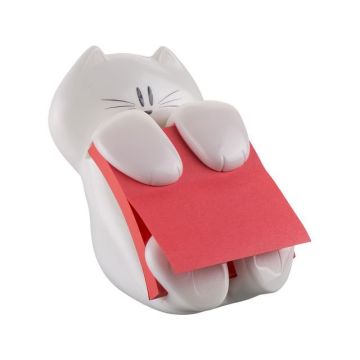 Super Sticky Z-Notes Dispenser Kat met 1 blok Post-it Super Sticky Z-Notes 76 x 76 mm