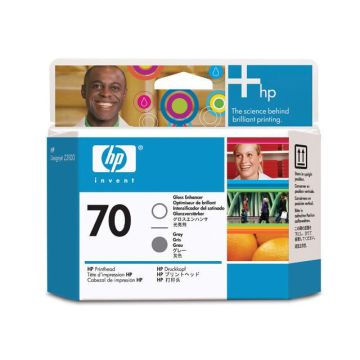 Printkop 70 Single Pack C9410A glansverhoger, grijs