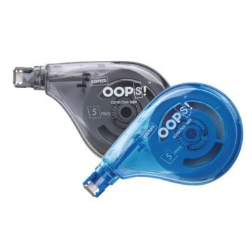 OOPS! Sideway Correctieroller 5 mm x 10 m, Blauw en grijs