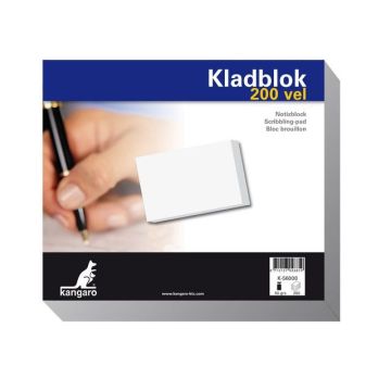 Kladblok 230 x 198 mm, Blanco