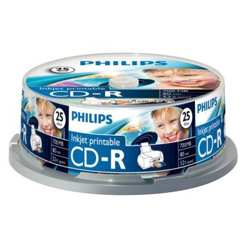 CD-R Recordable Spindle, printable