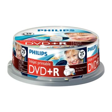 DVD+R Recordable Spindle, niet printable