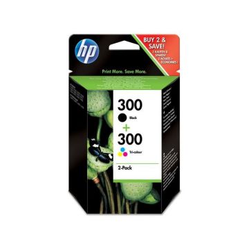 300 Inktcartridge Multipack Zwart en kleur