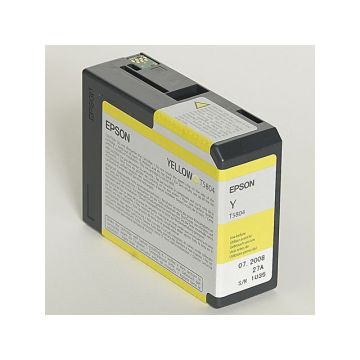 T5804 Inktcartridge Geel