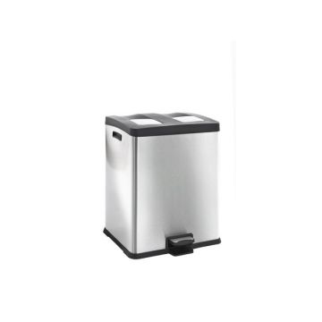 Recycle Rejoice Step Bin 2x30L