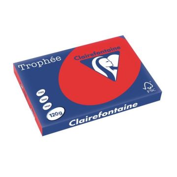 Trophée Gekleurd Papier A3 120 g/m² Koraalrood