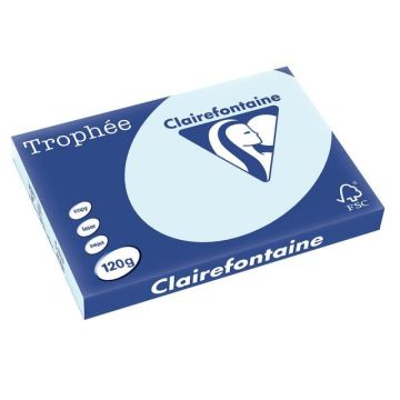 Trophée Gekleurd Papier A3 120 g/m² Azuurblauw