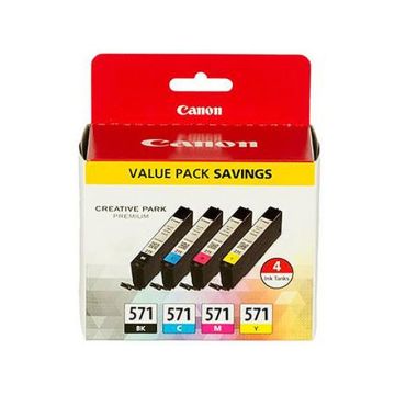 CLI-571 Inktcartridge Zwart en kleur