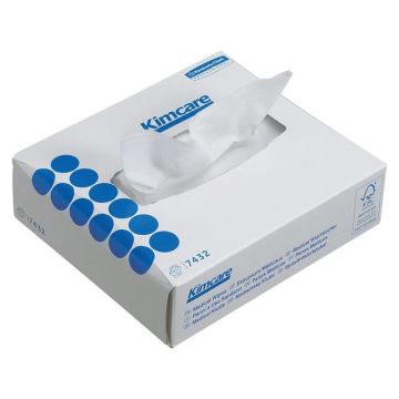 Medical Wipes, wit 2-laags, 11 x 18.5 cm