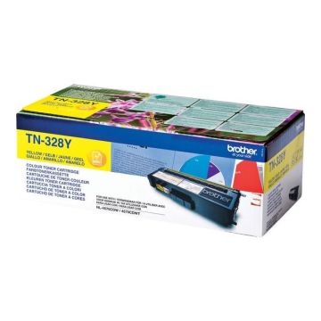 TN-328Y Toner Hoog Rendement Geel