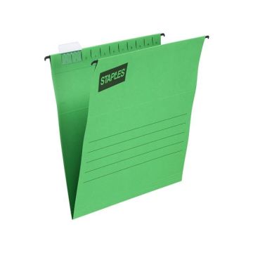 Hangmap Euroflex Verticaal, A4, v-bodem, groen