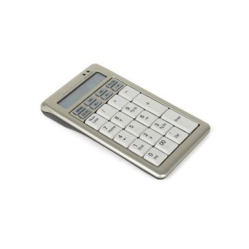 S-Board 840 Numeriek Toetsenbord, Bekabeld, USB, Zilver/Wit