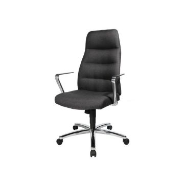 Chairman 70 Managerstoel aluminium design, antraciet