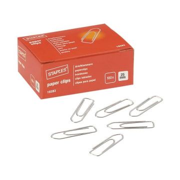 Paperclip 25mm Zilver