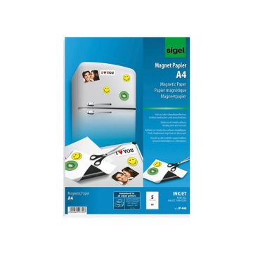 Magneetpapier Inkjet A4 Wit 