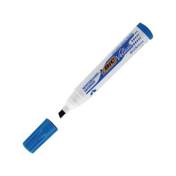 Velleda Eco 1751 Whiteboardmarker Beitelpunt 3 - 5,5 mm Blauw