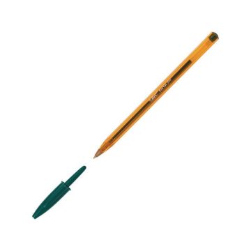 Cristal Grip Balpen, Medium Punt 1 mm, Groen