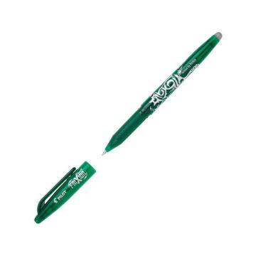 Frixion Ball gel stickpen Fijne punt Groene inkt Groene huls met grip