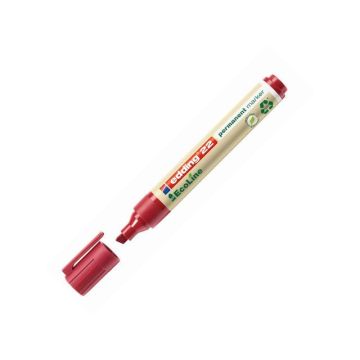 22 EcoLine Permanent Marker Beitelvormig 1 - 5 mm Rood