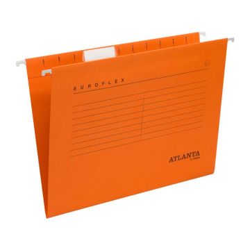 Euroflex Hangmap A4, Uitrekbare V-bodem, Karton, Oranje