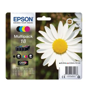 T18064012 Inktcartridge Multipack Zwart en kleur