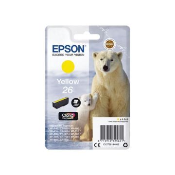 26 Inktcartridge Geel